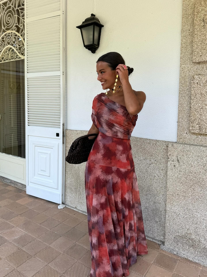 Aquarel Maxi-jurk