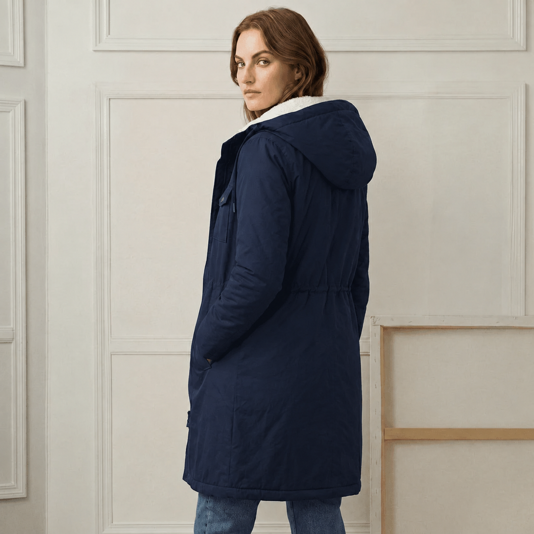 Elin | Comfortabele Waterdichte Jas met Capuchon