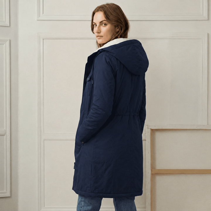 Elin | Comfortabele Waterdichte Jas met Capuchon