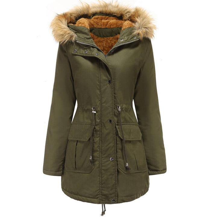 Merel | Winterjas met Bontmuts
