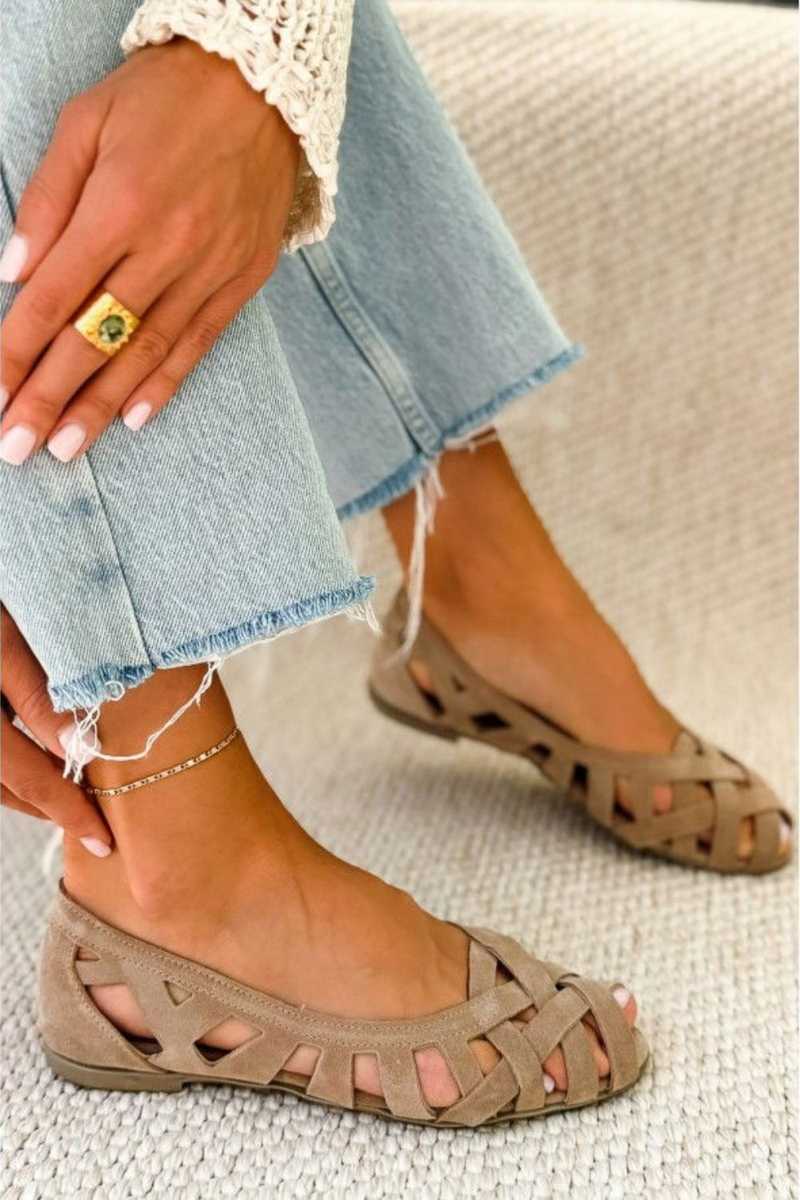 Caterina Vrolijke Gevlochten Sandalen