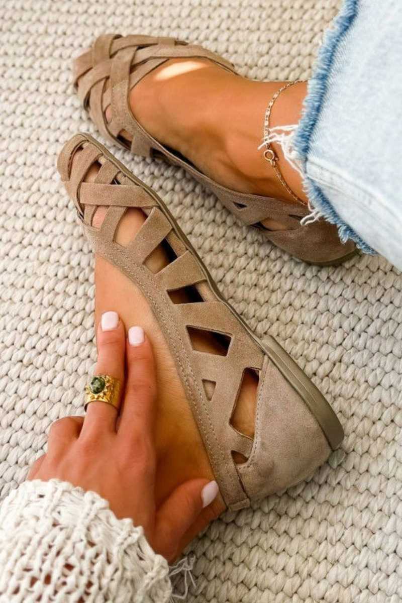 Caterina Vrolijke Gevlochten Sandalen