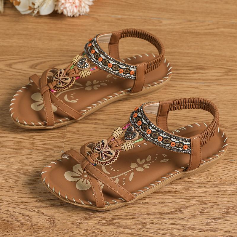 Thee | Bohemian Style Platte Sandalen