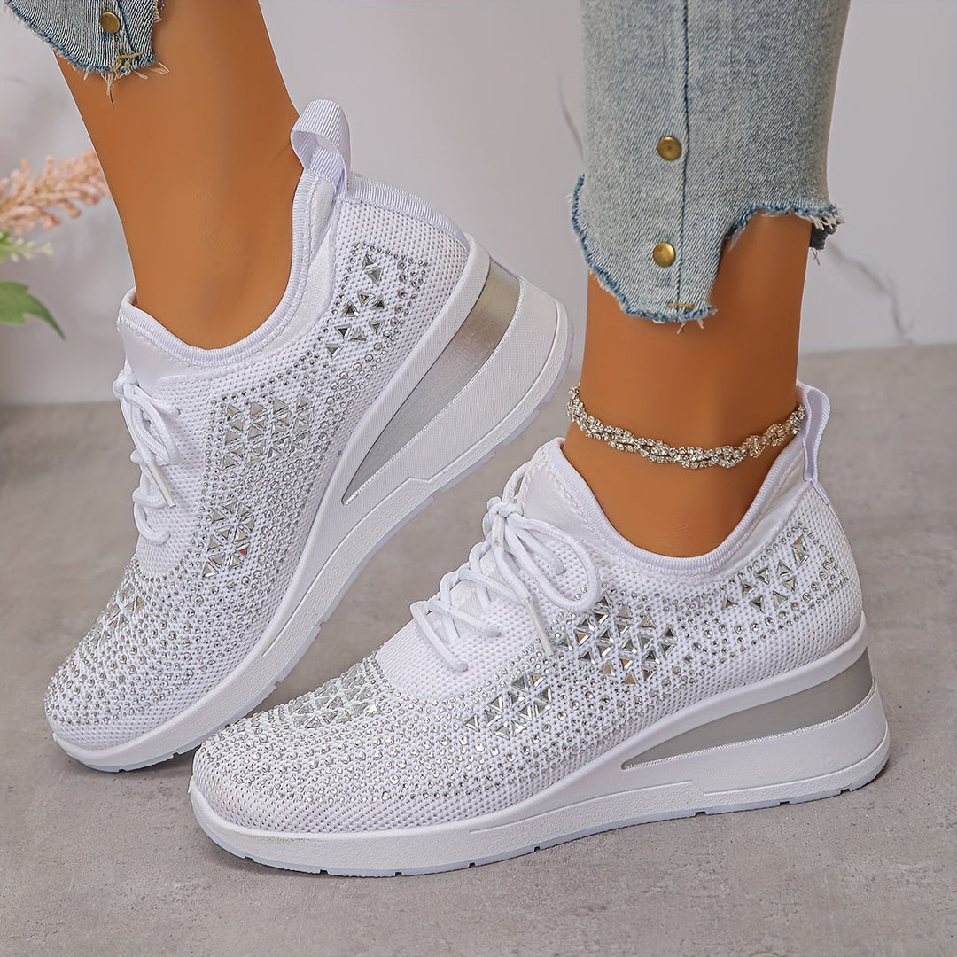 Krystýna | Orthopedische Sneakers met Strass