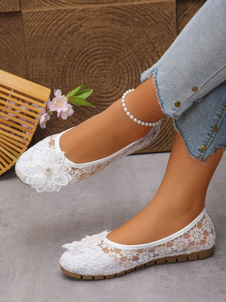 Pioenroos | Kanten Ballerina's