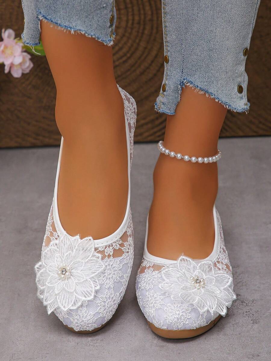 Pioenroos | Kanten Ballerina's