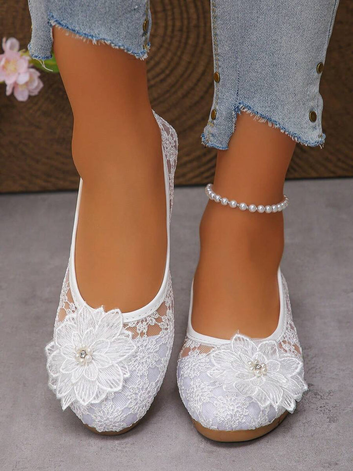Pioenroos | Kanten Ballerina's