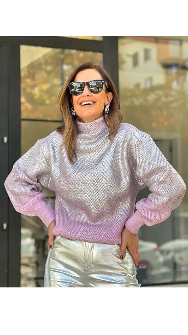 Elsie | Ombre Metallic Trui