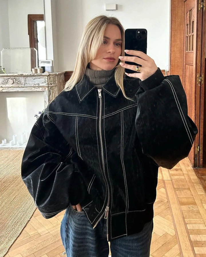 Elina - Extra-Large Bomber Jacket