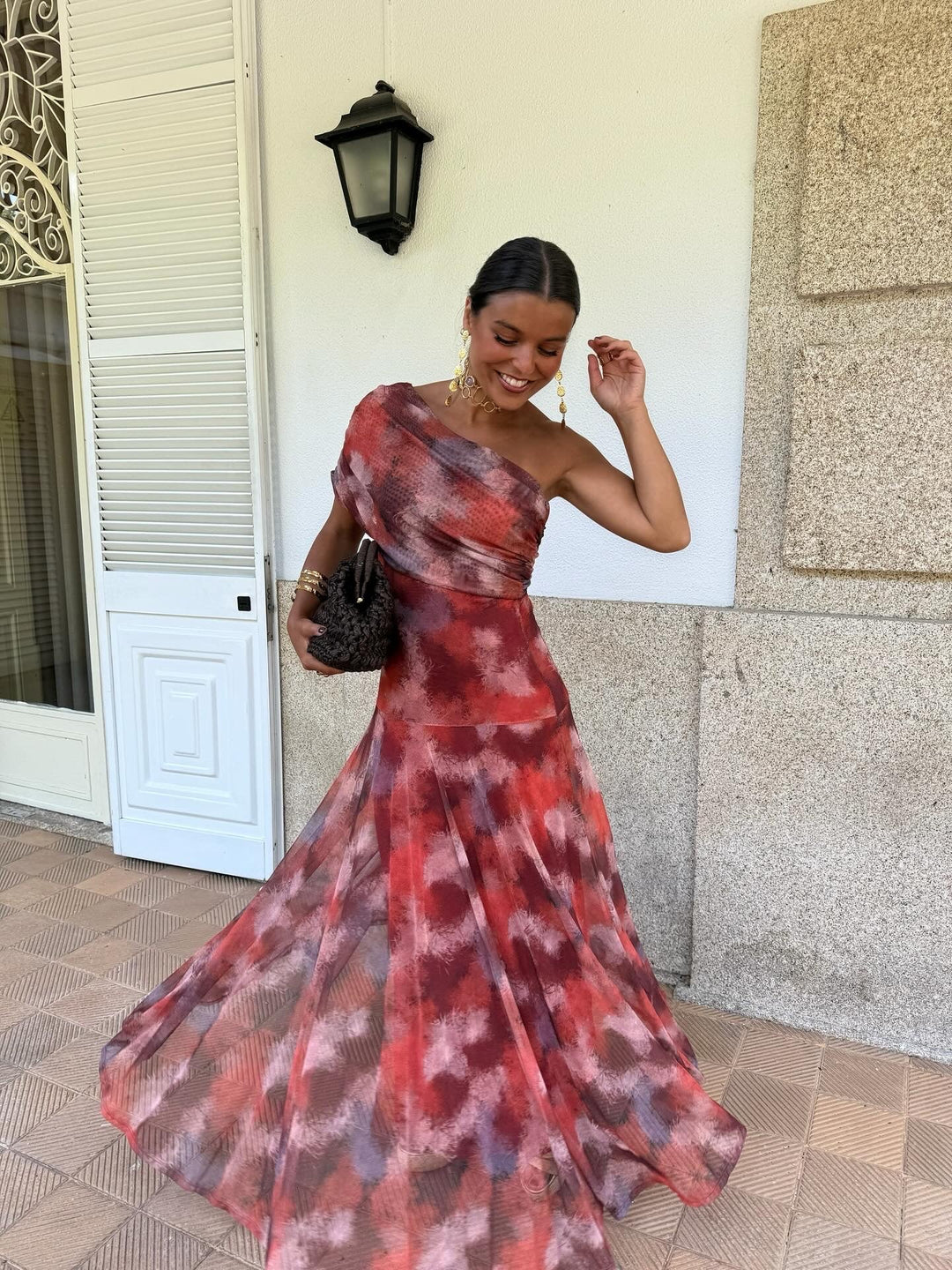 Aquarel Maxi-jurk
