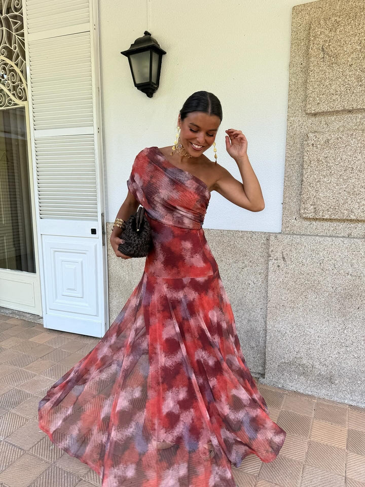 Aquarel Maxi-jurk