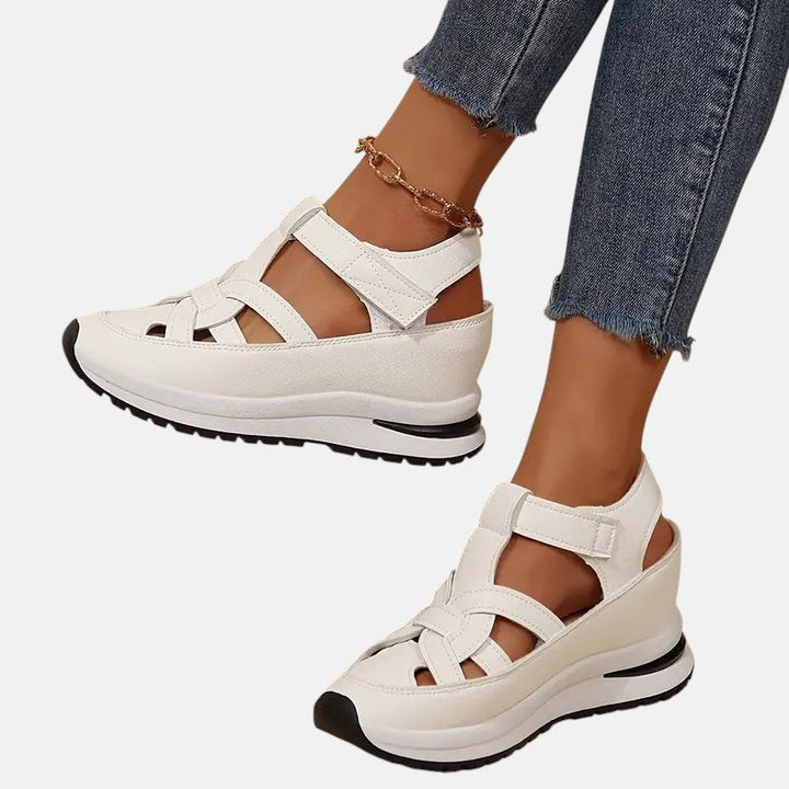 Aneta | Vegan Leer Orthopedische Sandalen