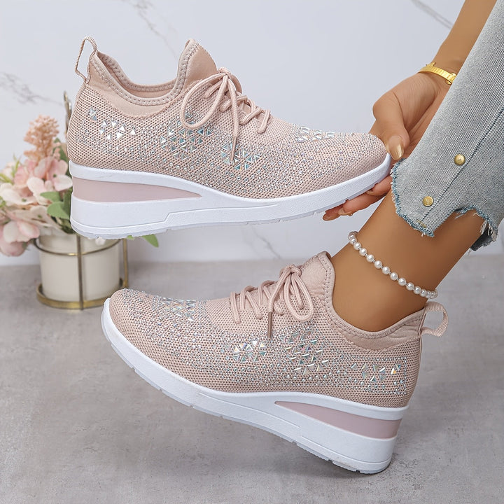Krystýna | Orthopedische Sneakers met Strass