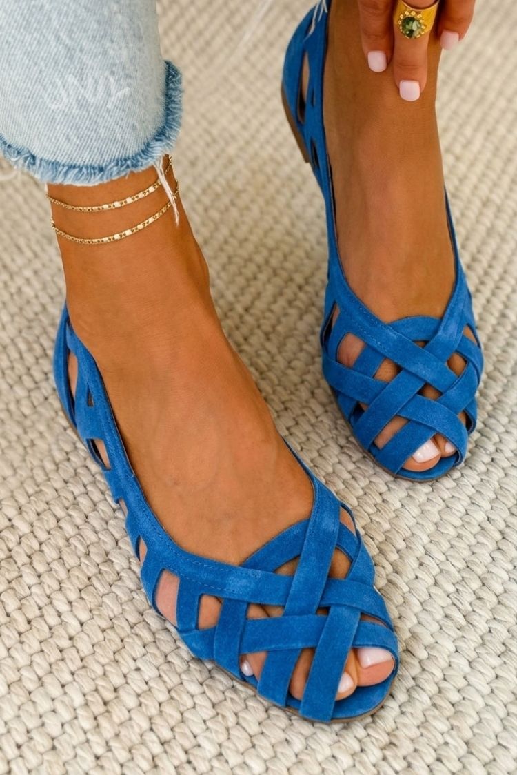 Caterina Vrolijke Gevlochten Sandalen