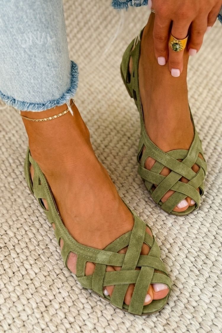 Caterina Vrolijke Gevlochten Sandalen