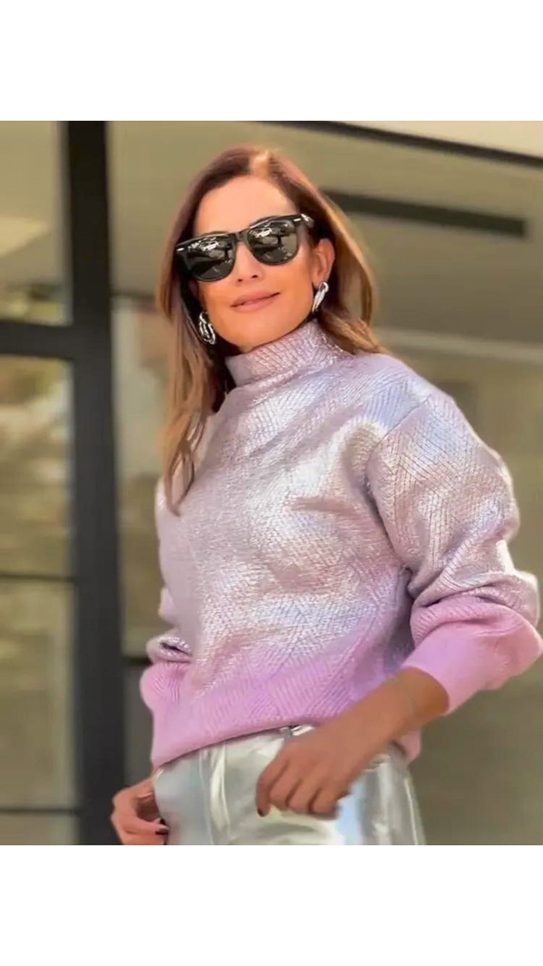 Elsie | Ombre Metallic Trui