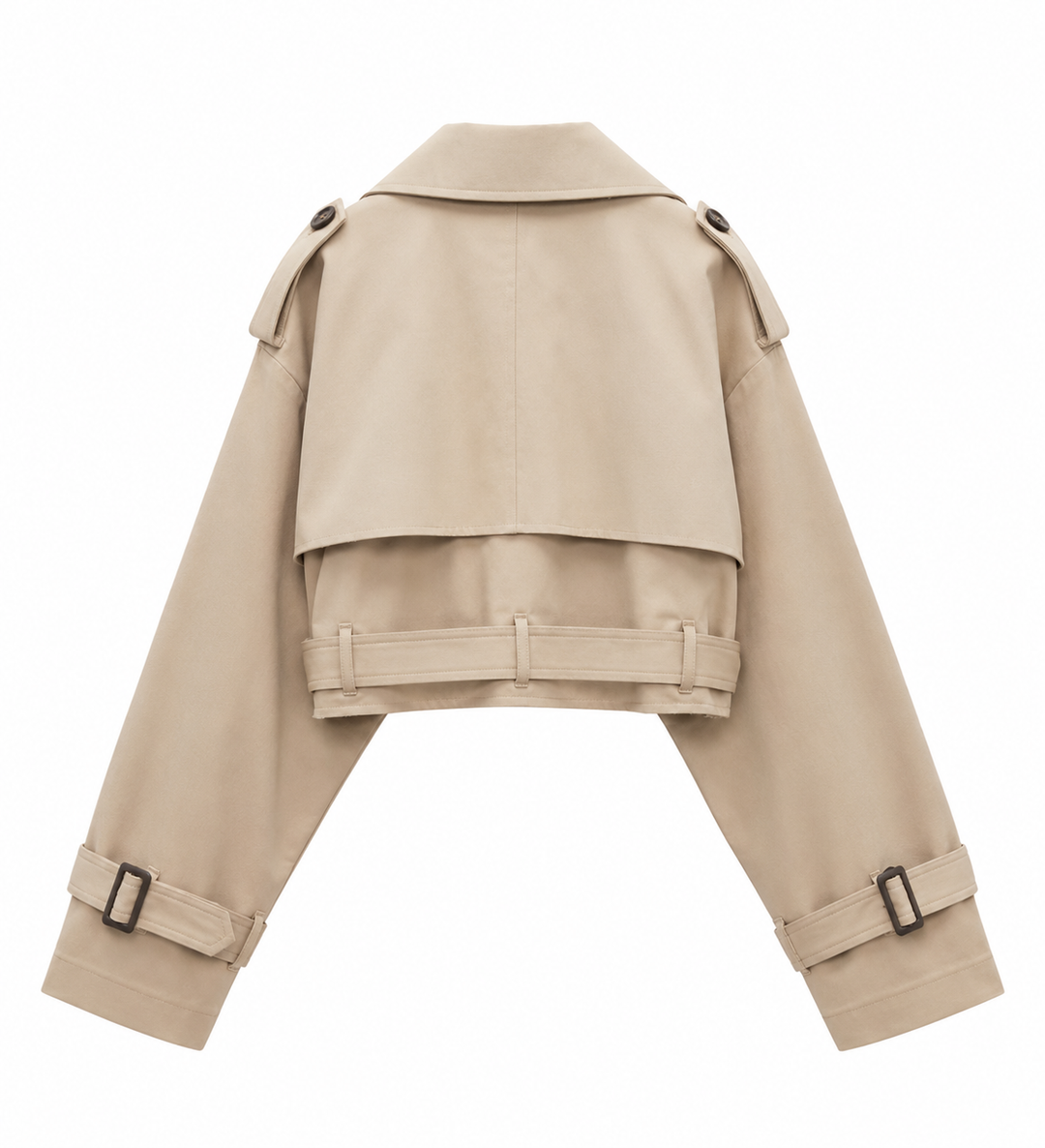 Amber | Cropped Trenchcoat