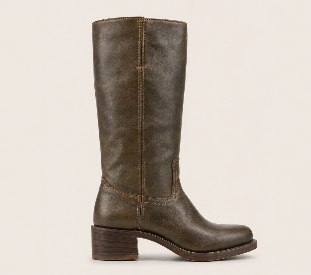 Elena | Luxe Leren Laarzen
