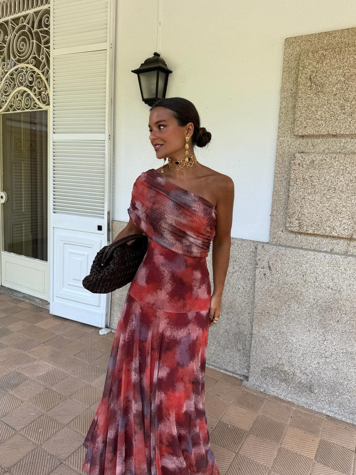 Aquarel Maxi-jurk