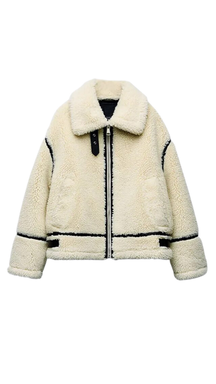 Valencia | Zachte Plush Jas