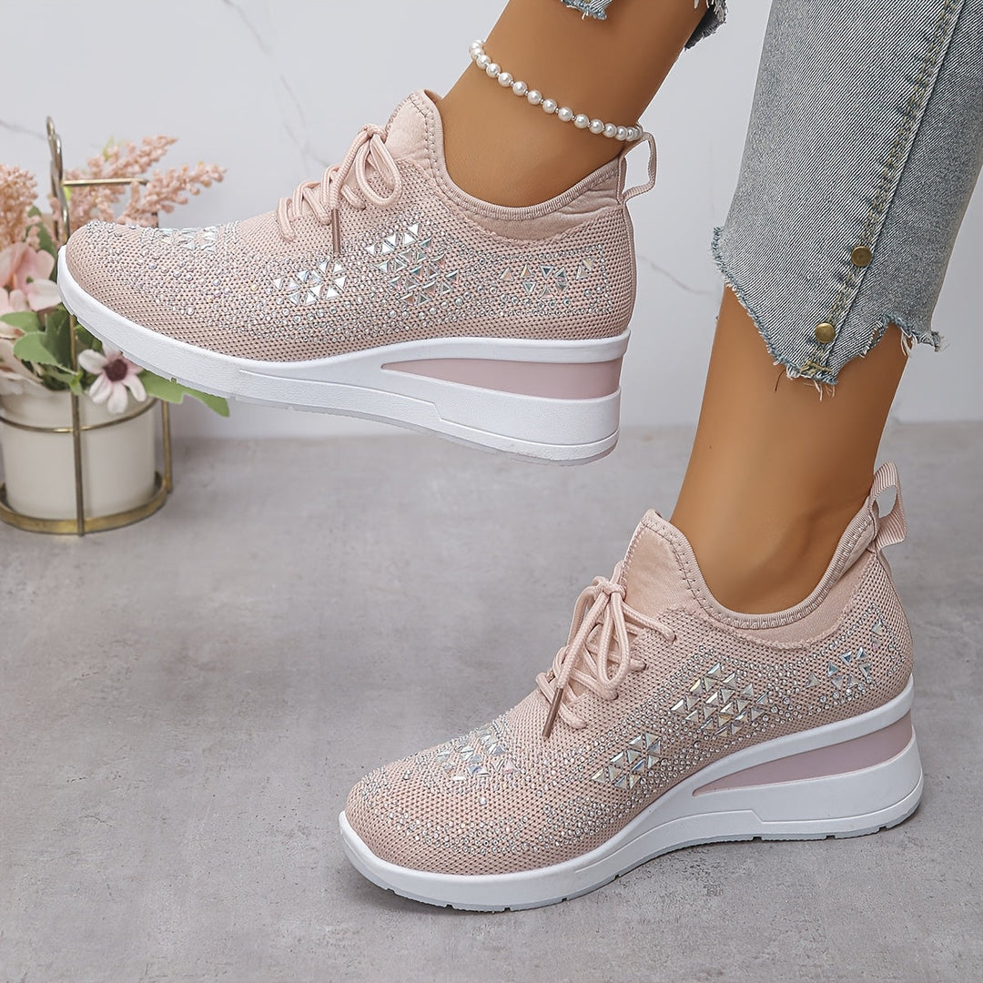 Krystýna | Orthopedische Sneakers met Strass