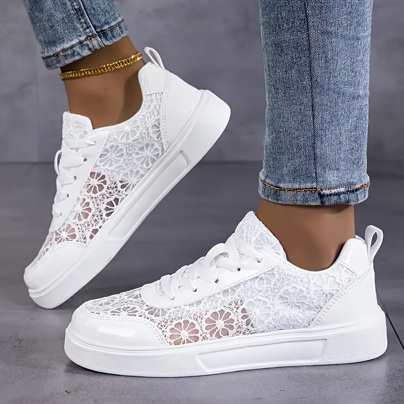 Krajka - Sneakers met Bloemenprint