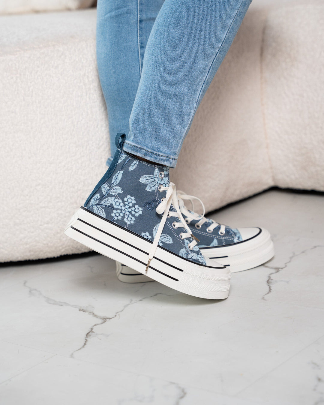 Jungle Blue Athletic Shoe