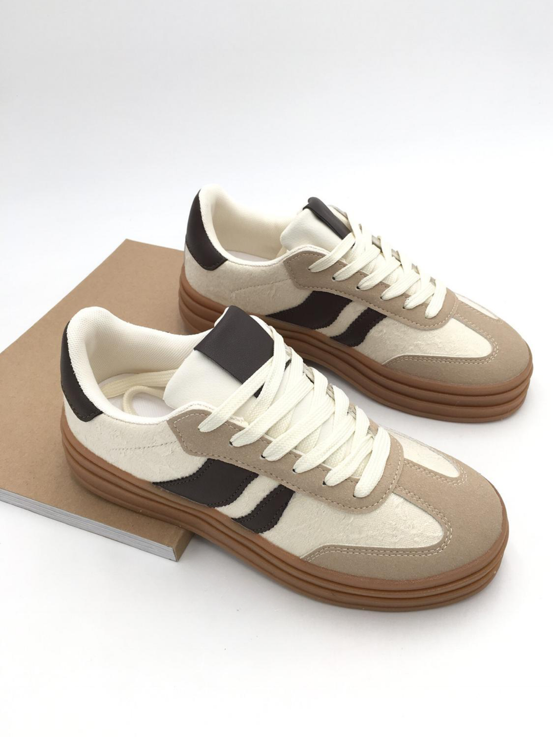 Irene | Bruine Sneakers