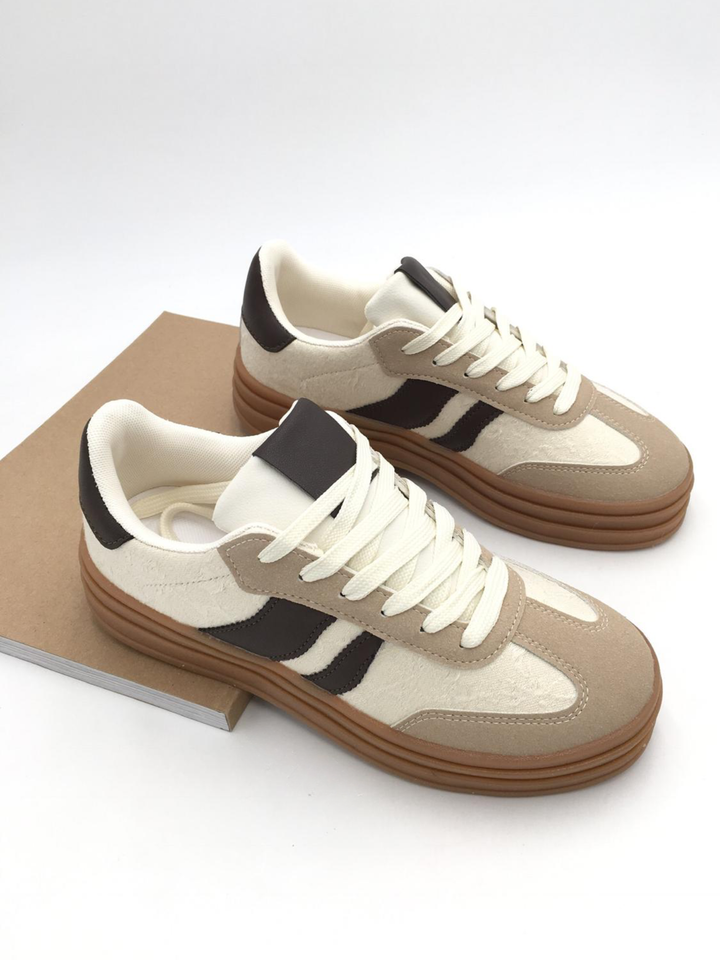 Irene | Bruine Sneakers