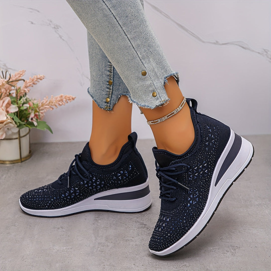 Krystýna | Orthopedische Sneakers met Strass