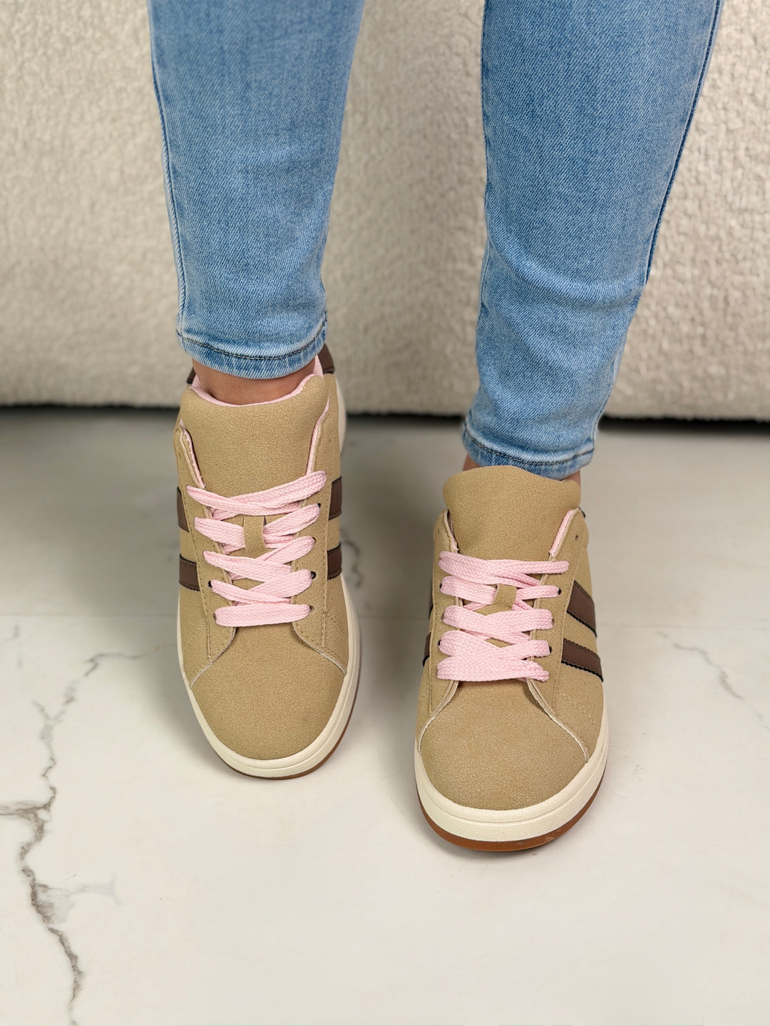 Khaki Mandy Sneakers