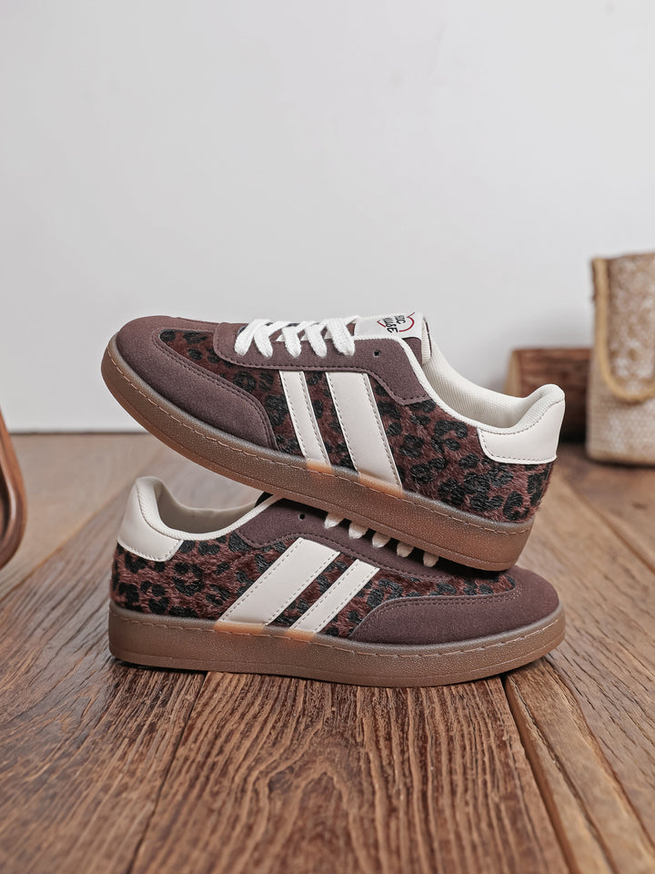 Aline | Bruine Sneakers