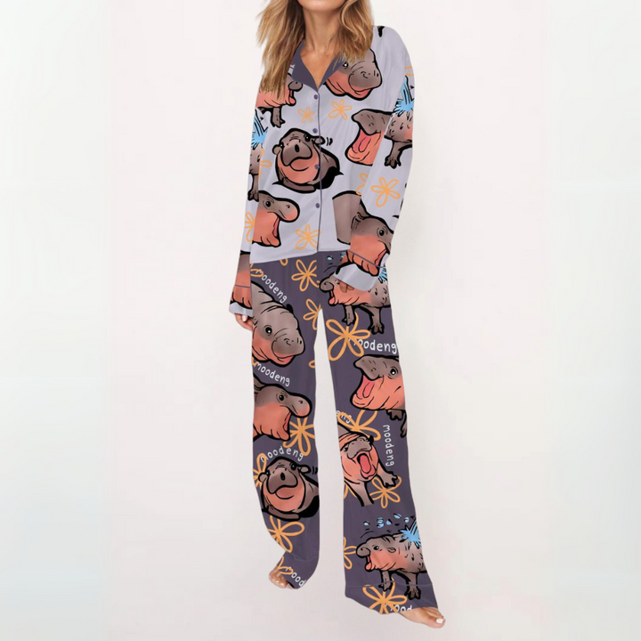 SYLIA™ - Casual Gedrukt Shirt en Comfortabele Pyjama