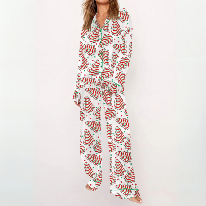 SYLIA™ - Casual Gedrukt Shirt en Comfortabele Pyjama