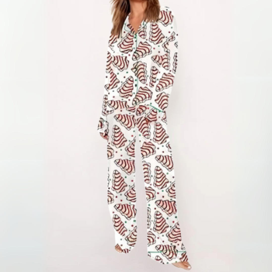 SYLIA™ - Casual Gedrukt Shirt en Comfortabele Pyjama