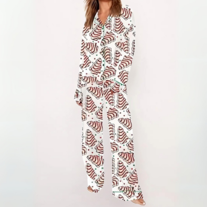 SYLIA™ - Casual Gedrukt Shirt en Comfortabele Pyjama