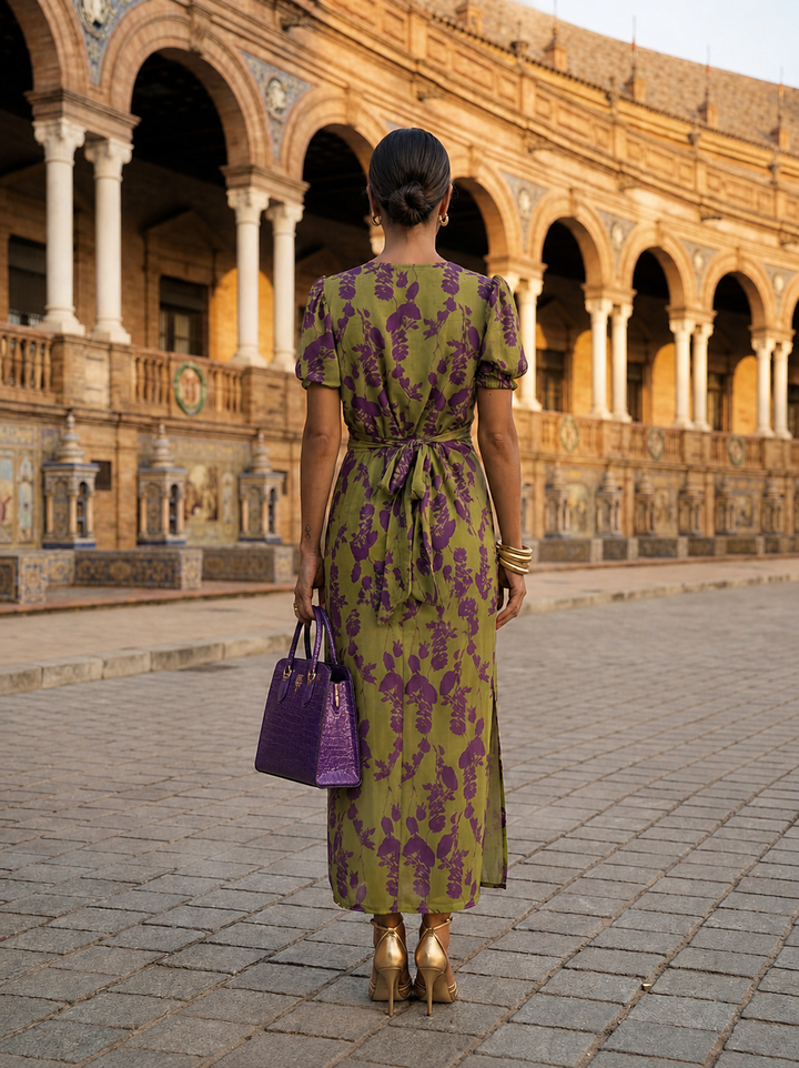 Bloemenprint Maxi Jurk