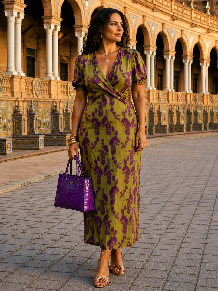 Bloemenprint Maxi Jurk