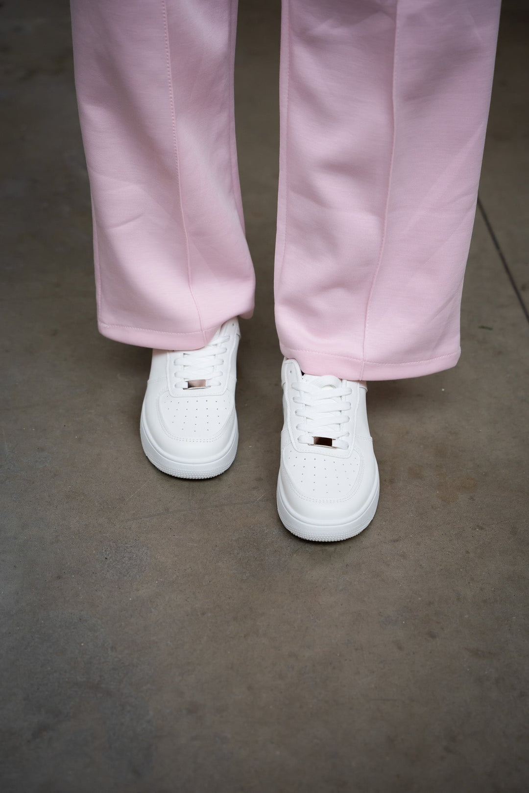Witte Platform Sneakers