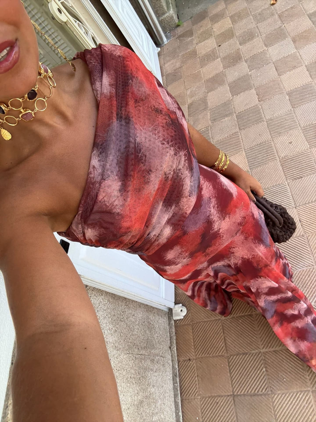 Aquarel Maxi-jurk