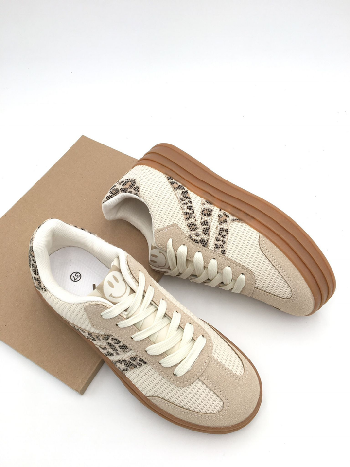Fien Beige Athletic Shoe