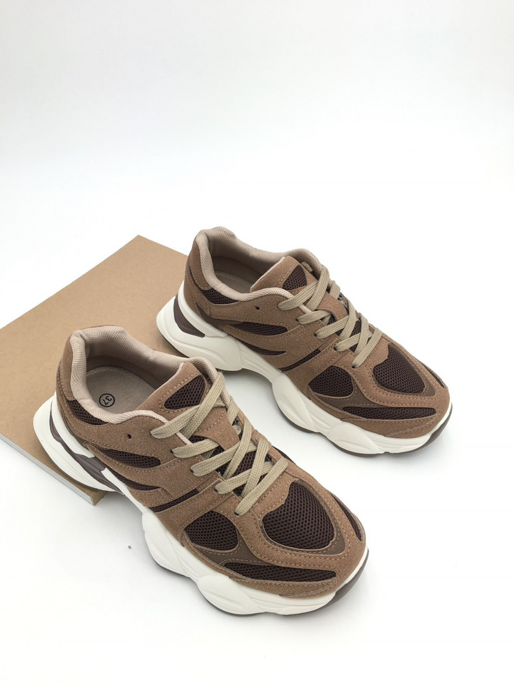 Viva | Bruine Sneakers