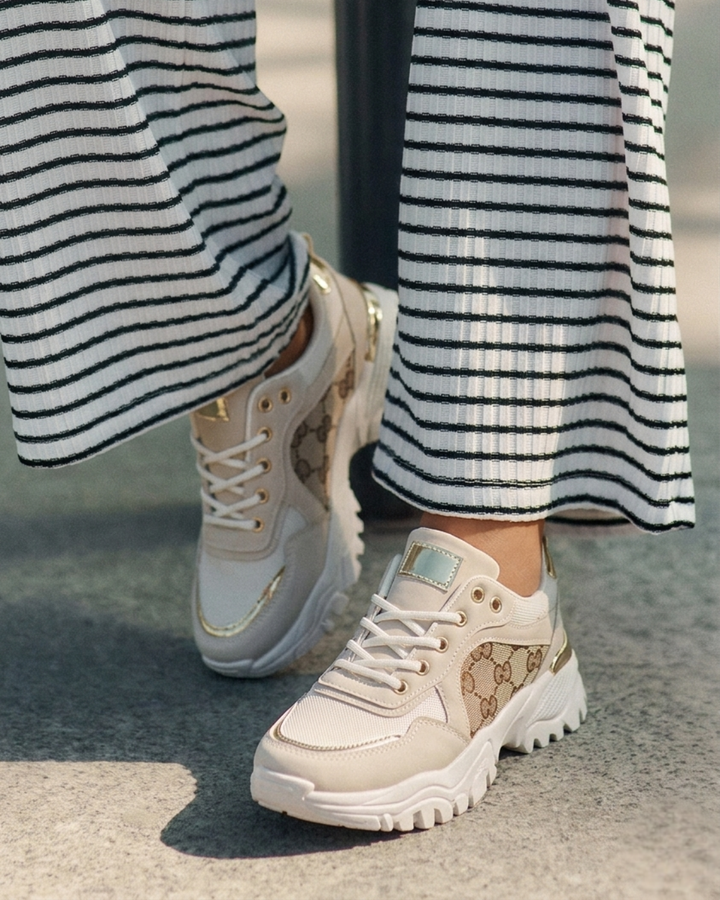 Guusje | Beige Sneakers