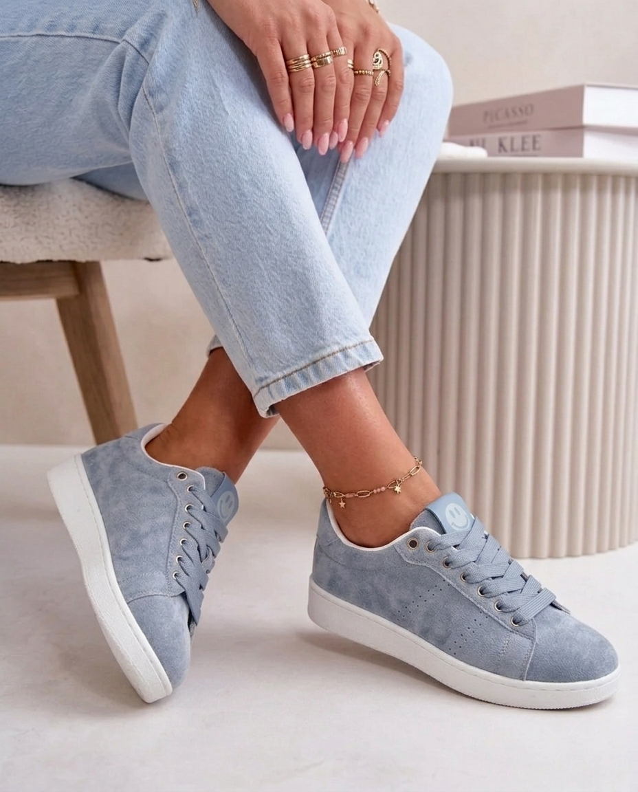 Blauwe Sneakers