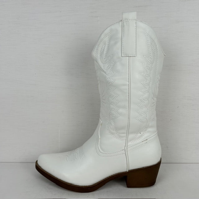Witte Cowboylaarzen