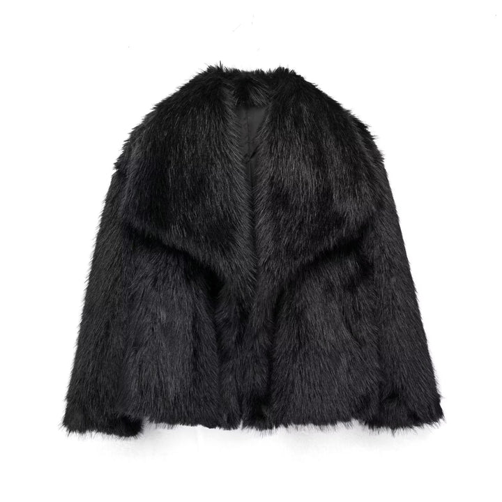 Nova - Luxe Synthetische Bontcoat