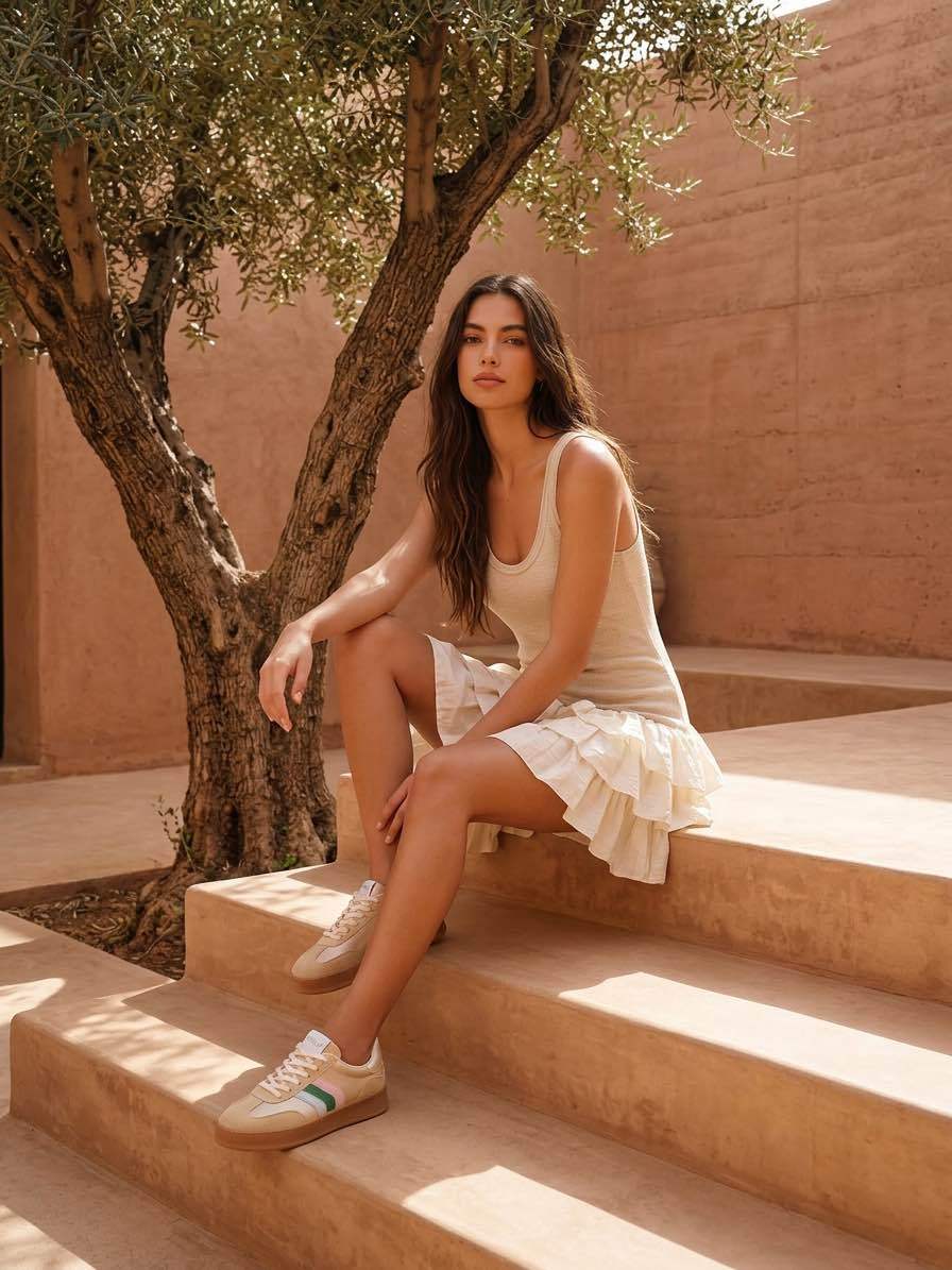 Marloe | Groene Sneakers