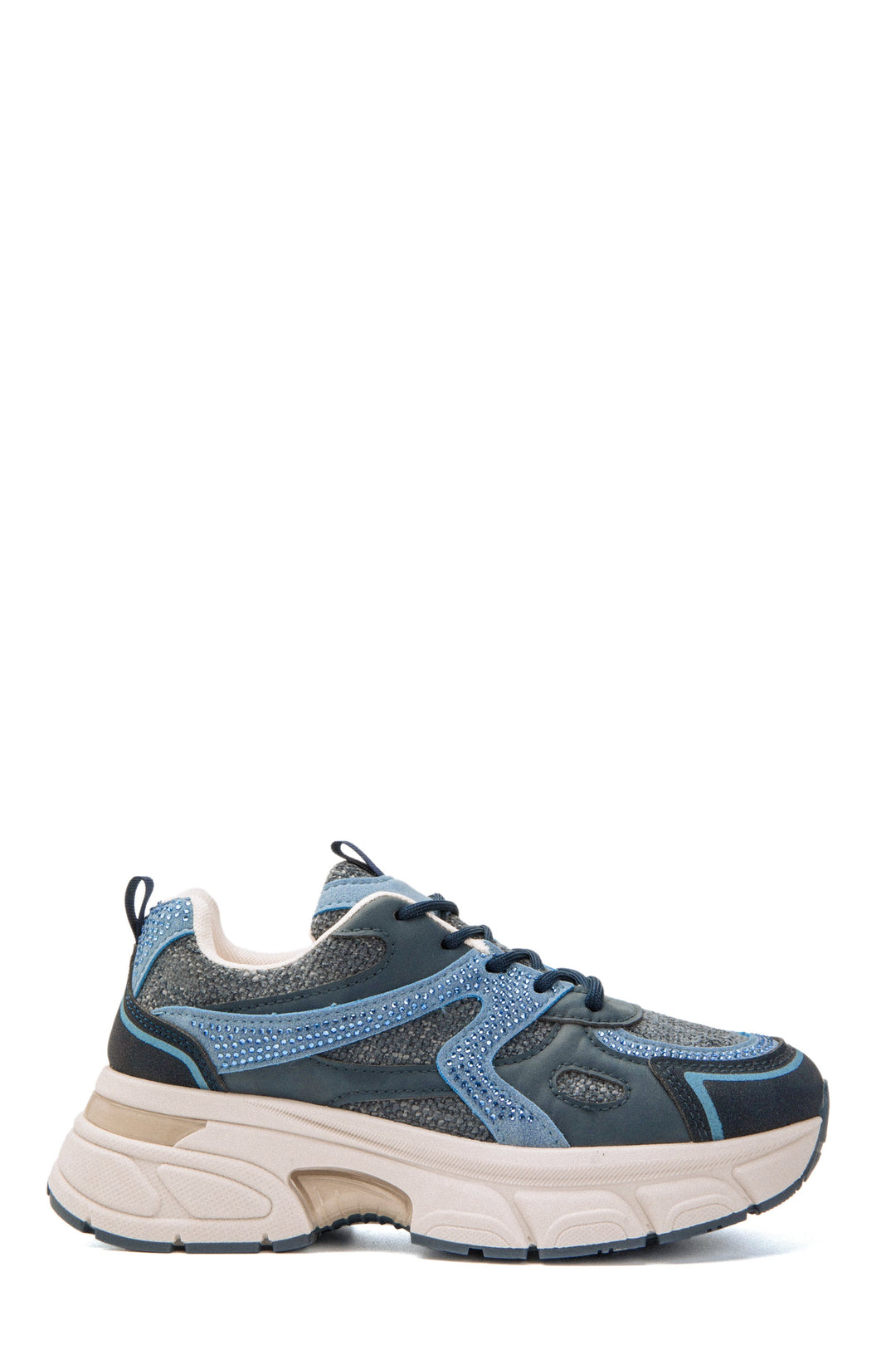 Diane | Blauwe Sneakers