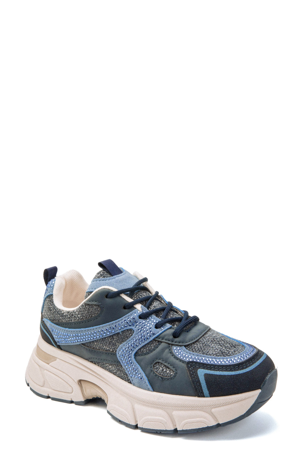 Diane | Blauwe Sneakers