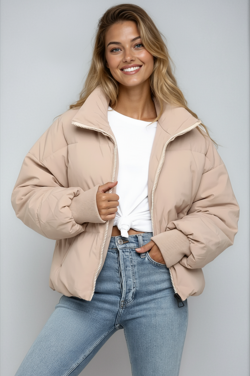 Julie | Gewatteerde Puffer Jas